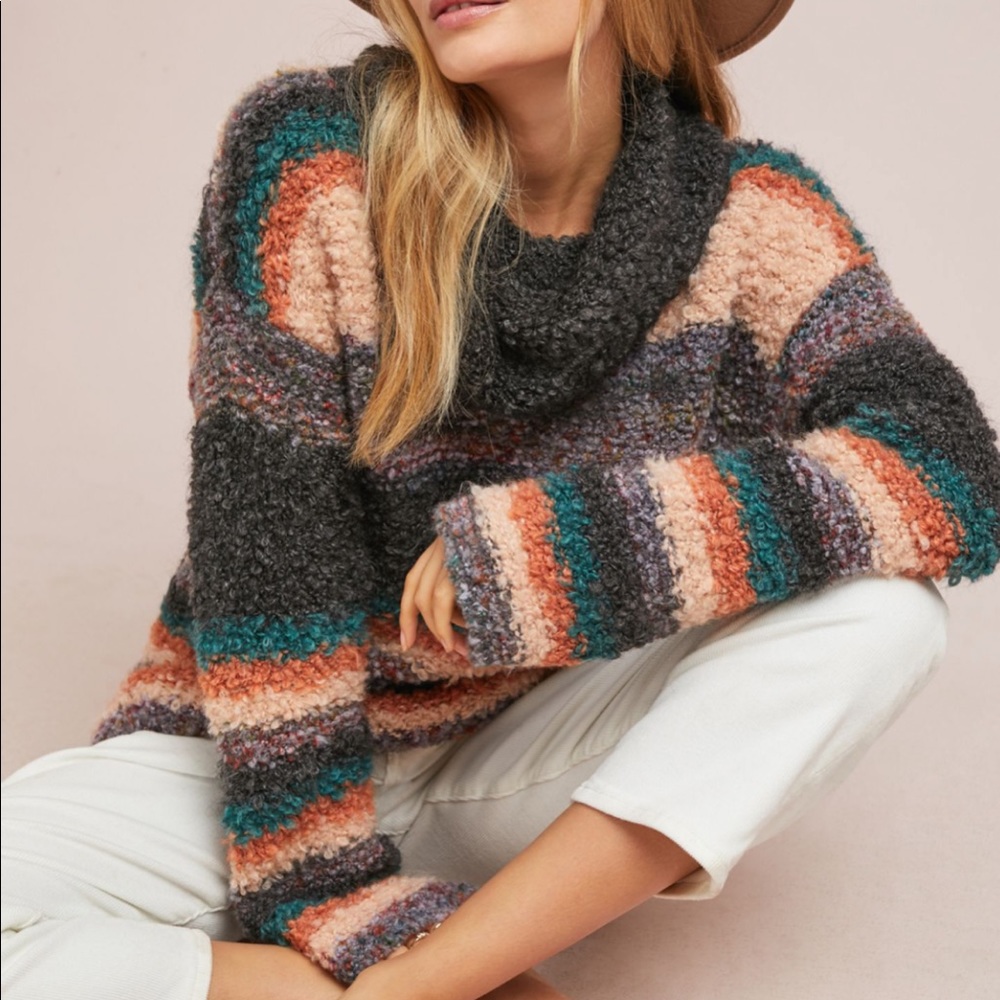 Anthropologie Striped Sweater
